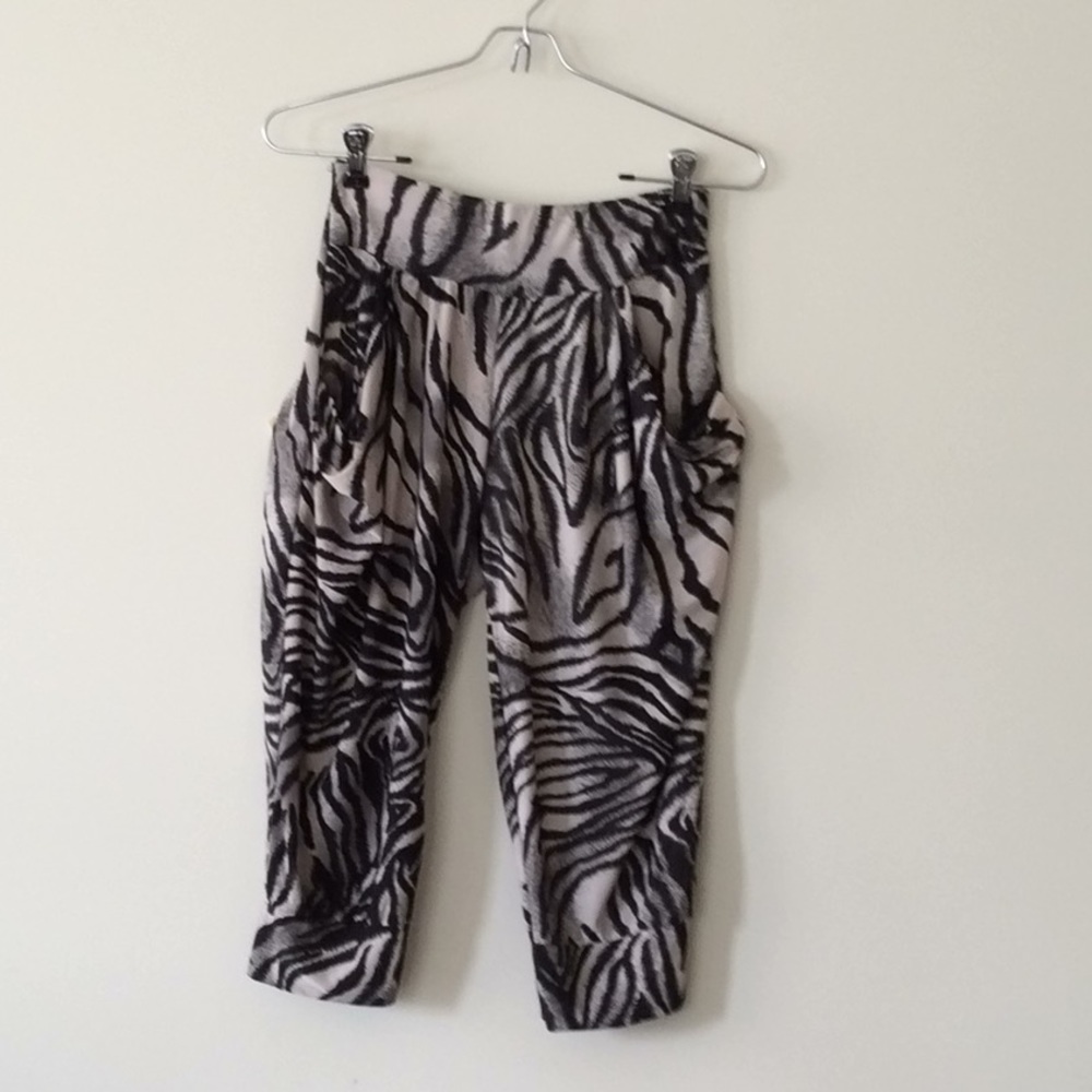 Summer sexy zebra crop lite weight.